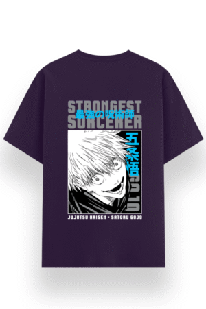 Gojo "The strongest sorcerer" Graphic Printed Classic T-shirt